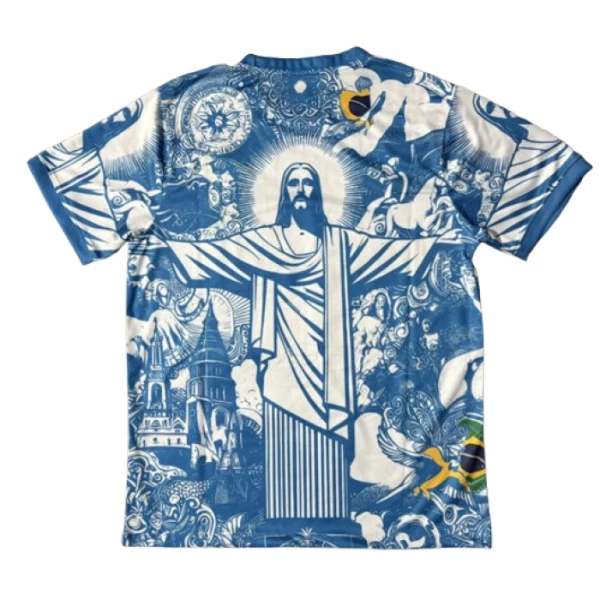 Maillot Brésil Homme 2025 Bleue
