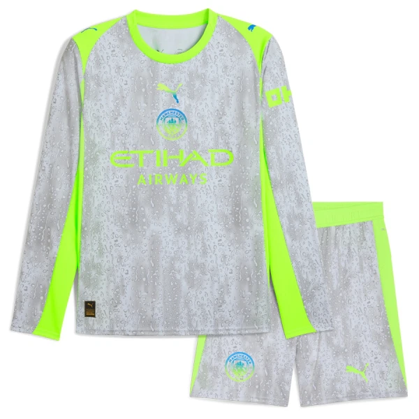 Maillot Manches Longues Manchester City Enfant Third 2025-26 Maillot Manches Longues Manchester City Enfant Third 2025-26