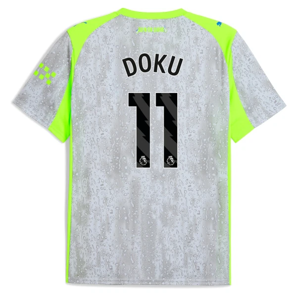 Maillot Manchester City Doku 11 Homme Third 2025-26 Maillot Manchester City Doku 11 Homme Third 2025-26