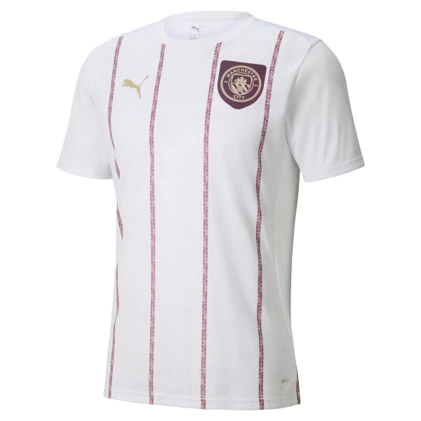 Maillot Manchester City Pre-Match Homme 2025-26 Blanche Maillot Manchester City Pre-Match Homme 2025-26 Blanche