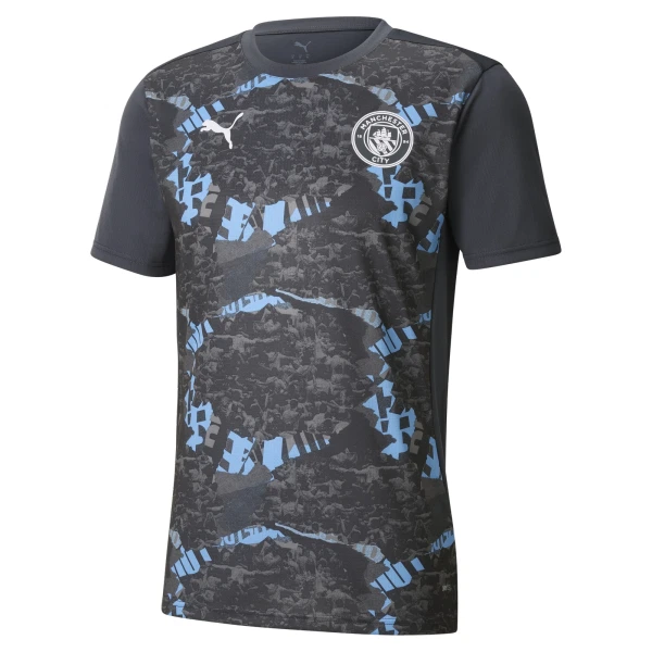 Maillot Manchester City Pre-Match Homme 2025-26 Noire Maillot Manchester City Pre-Match Homme 2025-26 Noire