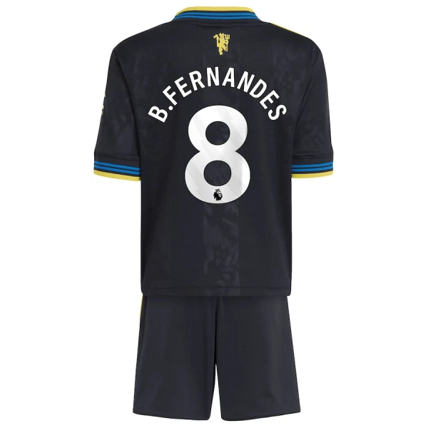 Maillot Manchester United Bruno Fernandes 8 Enfant Third 2025-26 Maillot Manchester United Bruno Fernandes 8 Enfant Third 2025-26