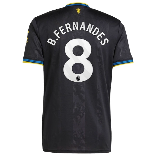 Maillot Manchester United Bruno Fernandes 8 Homme Third 2025-26 Maillot Manchester United Bruno Fernandes 8 Homme Third 2025-26