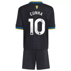 Maillot Manchester United Cunha 10 Enfant Third 2025-26 Maillot Manchester United Cunha 10 Enfant Third 2025-26