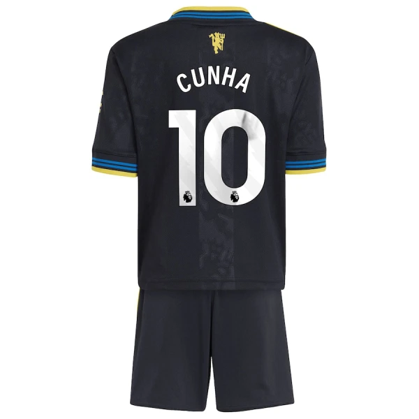 Maillot Manchester United Cunha 10 Enfant Third 2025-26 Maillot Manchester United Cunha 10 Enfant Third 2025-26