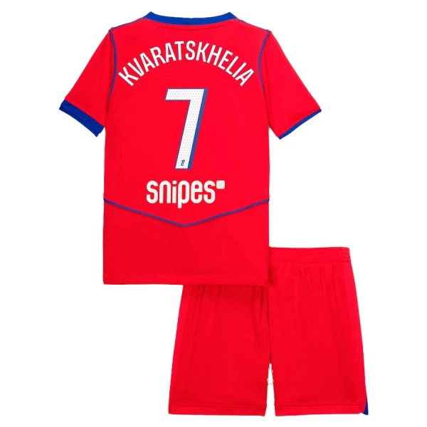 Maillot Paris Saint-Germain Kvaratskhelia 7 Enfant Third 2025-26 Maillot Paris Saint-Germain Kvaratskhelia 7 Enfant Third 2025-26