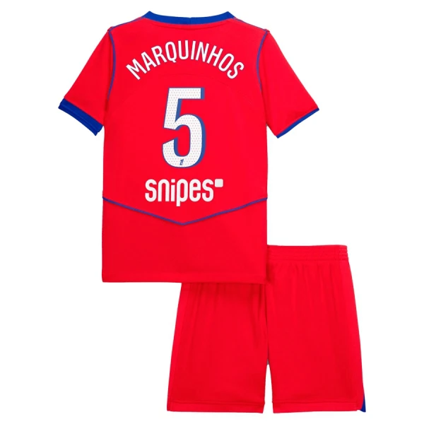 Maillot Paris Saint-Germain Marquinhos 5 Enfant Third 2025-26 Maillot Paris Saint-Germain Marquinhos 5 Enfant Third 2025-26