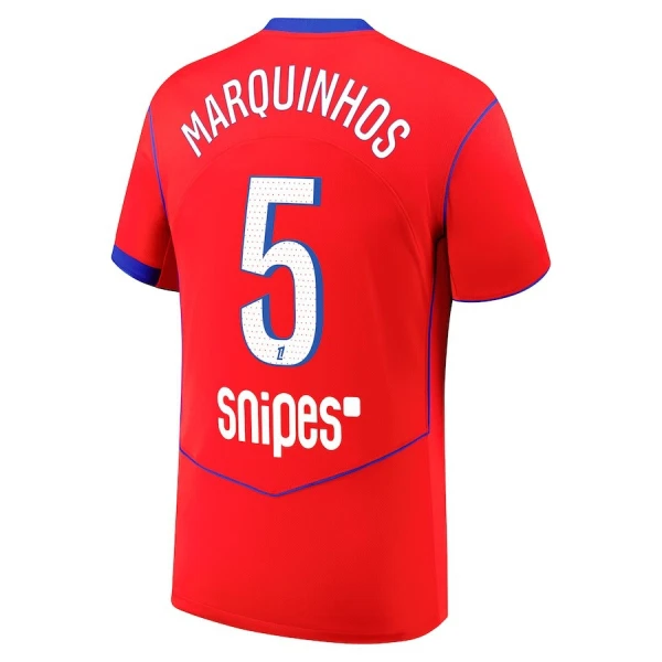 Maillot Paris Saint-Germain Marquinhos 5 Homme Third 2025-26 Maillot Paris Saint-Germain Marquinhos 5 Homme Third 2025-26