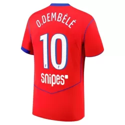 Maillot Paris Saint-Germain O. Dembele 10 Homme Third 2025-26 Maillot Paris Saint-Germain O. Dembele 10 Homme Third 2025-26