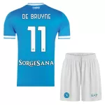 Maillot SSC Naples De Bruyne 11 Enfant Domicile 2025-26