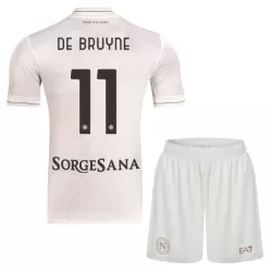 Maillot SSC Naples De Bruyne 11 Enfant Extérieur 2025-26 Maillot SSC Naples De Bruyne 11 Enfant Extérieur 2025-26
