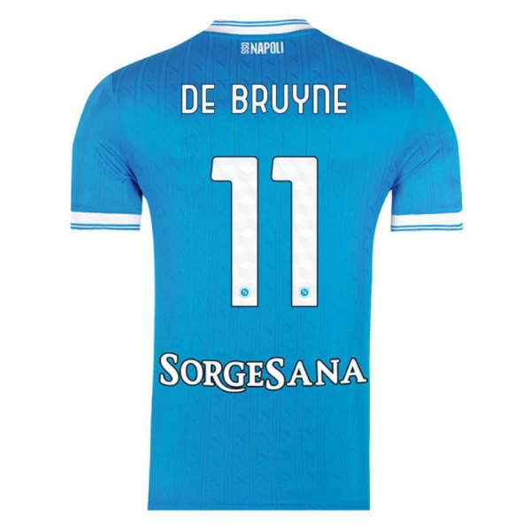 Maillot SSC Naples De Bruyne 11 Homme Domicile 2025-26 Maillot SSC Naples De Bruyne 11 Homme Domicile 2025-26