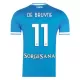 Maillot SSC Naples De Bruyne 11 Homme Domicile 2025-26 Maillot SSC Naples De Bruyne 11 Homme Domicile 2025-26