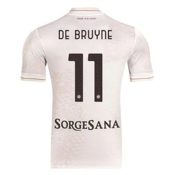 Maillot SSC Naples De Bruyne 11 Homme Extérieur 2025-26 Maillot SSC Naples De Bruyne 11 Homme Extérieur 2025-26