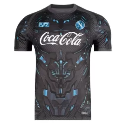 Maillot SSC Naples Pre-Match Homme 2025-26 Noire Maillot SSC Naples Pre-Match Homme 2025-26 Noire