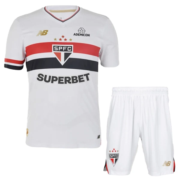 Maillot São Paulo Enfant Domicile 2025-26 Maillot São Paulo Enfant Domicile 2025-26