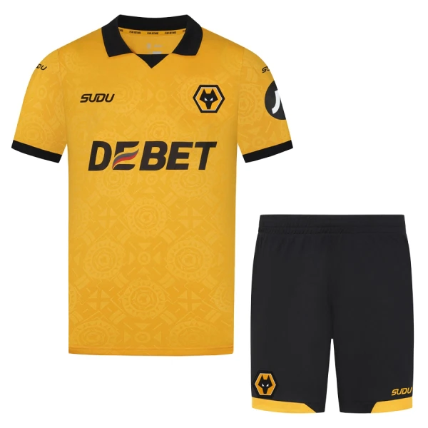 Maillot Wolverhampton Enfant Domicile 2025-26 Maillot Wolverhampton Enfant Domicile 2025-26