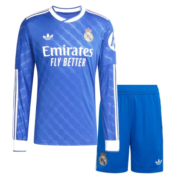 Maillot Manches Longues Real Madrid Enfant Third 2025-26 Maillot Manches Longues Real Madrid Enfant Third 2025-26