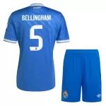 Maillot Real Madrid Bellingham 5 Enfant Third 2025-26