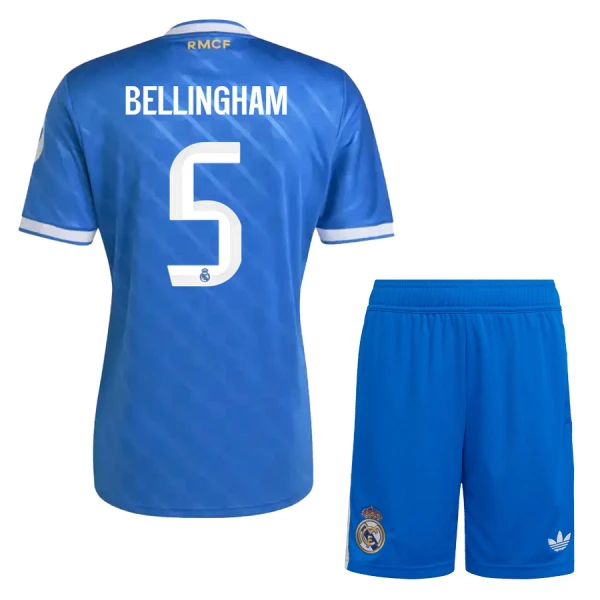 Maillot Real Madrid Bellingham 5 Enfant Third 2025-26 Maillot Real Madrid Bellingham 5 Enfant Third 2025-26