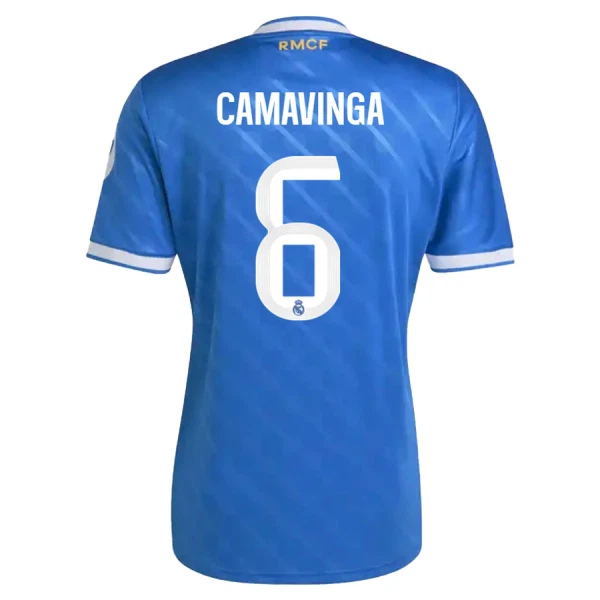 Maillot Real Madrid Camavinga 6 Homme Third 2025-26 Maillot Real Madrid Camavinga 6 Homme Third 2025-26