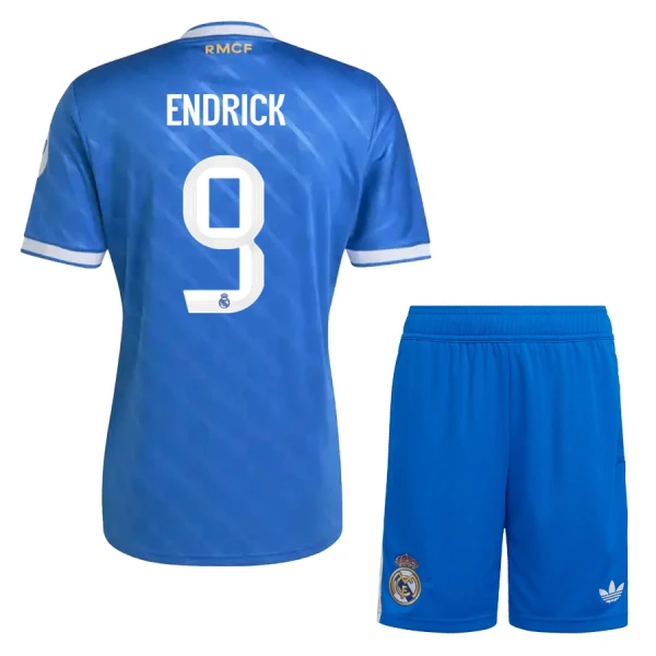Maillot Real Madrid Endrick 9 Enfant Third 2025-26 Maillot Real Madrid Endrick 9 Enfant Third 2025-26