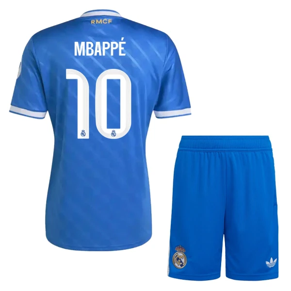 Maillot Real Madrid Mbappé 10 Enfant Third 2025-26 Maillot Real Madrid Mbappé 10 Enfant Third 2025-26