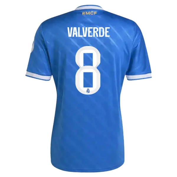 Maillot Real Madrid Valverde 8 Homme Third 2025-26 Maillot Real Madrid Valverde 8 Homme Third 2025-26