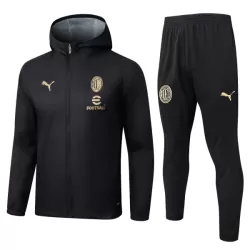 AC Milan Veste à Capuche Homme 2025-26 Noire AC Milan Veste à Capuche Homme 2025-26 Noire