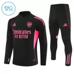 Arsenal Sweat d'Entraînement Enfant 2025-26 Quart-Zip Noire