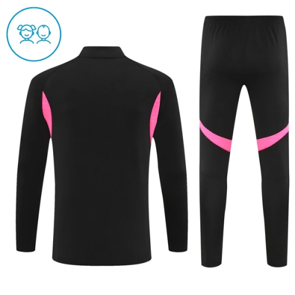 Arsenal Sweat d'Entraînement Enfant 2025-26 Quart-Zip Noire