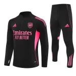 Arsenal Sweat d'Entraînement Homme 2025-26 Quart-Zip Noire
