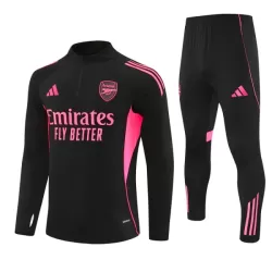 Arsenal Sweat d'Entraînement Homme 2025-26 Quart-Zip Noire Arsenal Sweat d'Entraînement Homme 2025-26 Quart-Zip Noire