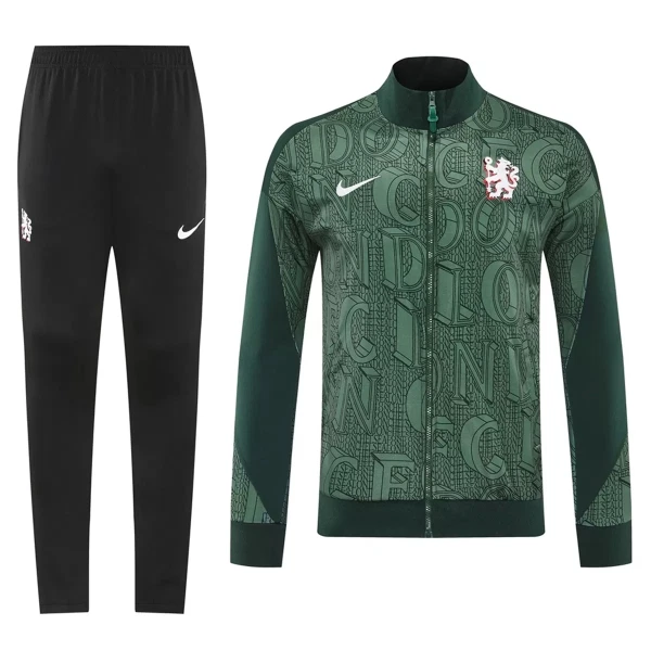 Chelsea Ensemble Vestes d'Entraînement Homme 2025-26 Verte