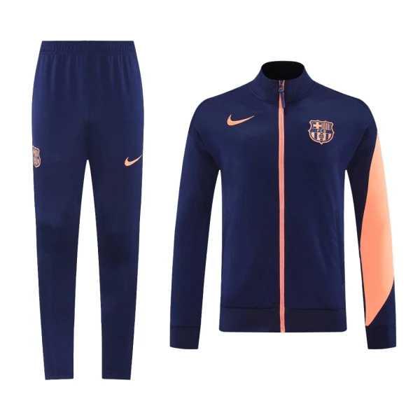 FC Barcelone Ensemble Vestes d'Entraînement Homme 2025-26 Navy FC Barcelone Ensemble Vestes d'Entraînement Homme 2025-26 Navy