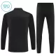 FC Barcelone Sweat d'Entraînement Enfant 2025-26 Quart-Zip Noire