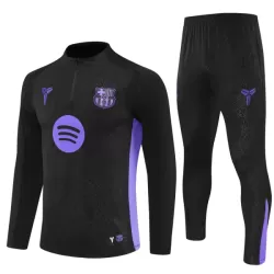 FC Barcelone Sweat d'Entraînement Homme 2025-26 Quart-Zip Noire FC Barcelone Sweat d'Entraînement Homme 2025-26 Quart-Zip Noire