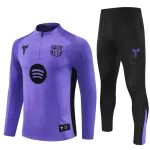 FC Barcelone Sweat d'Entraînement Homme 2025-26 Quart-Zip Violet