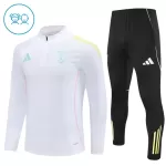 Juventus Sweat d'Entraînement Enfant 2025-26 Quart-Zip Blanche