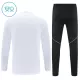 Juventus Sweat d'Entraînement Enfant 2025-26 Quart-Zip Blanche