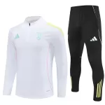 Juventus Sweat d'Entraînement Homme 2025-26 Quart-Zip Blanche