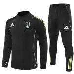 Juventus Sweat d'Entraînement Homme 2025-26 Quart-Zip Noire