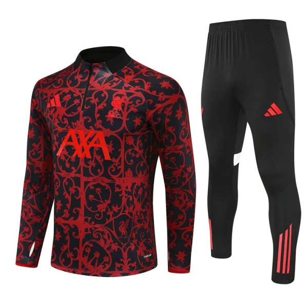 Liverpool Sweat d'Entraînement Homme 2025-26 Quart-Zip Noire