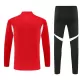 Liverpool Sweat d'Entraînement Homme 2025-26 Quart-Zip Rouge