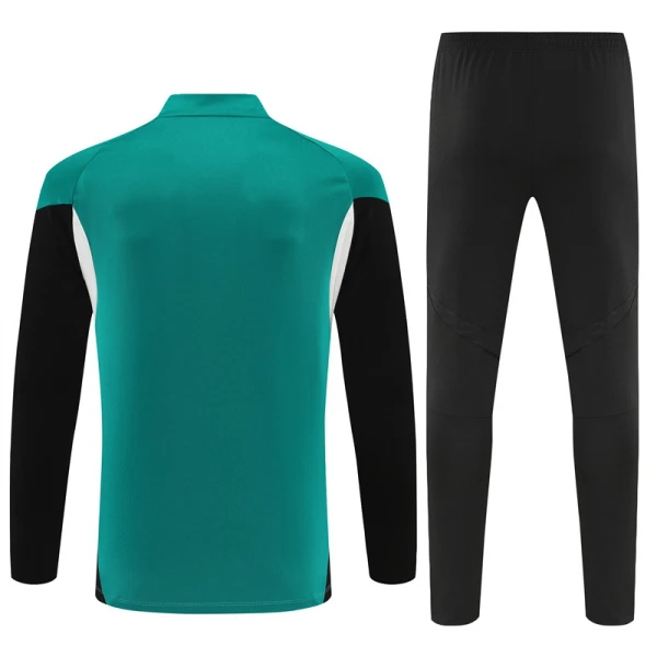 Liverpool Sweat d'Entraînement Homme 2025-26 Quart-Zip Verte