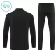 Manchester City Sweat d'Entraînement Enfant 2025-26 Quart-Zip Noire