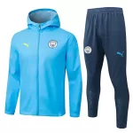 Manchester City Veste à Capuche Homme 2025-26 Bleue