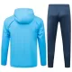 Manchester City Veste à Capuche Homme 2025-26 Bleue