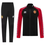 Manchester United Ensemble Vestes d'Entraînement Homme 2025-26 Noire