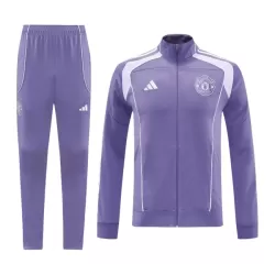 Manchester United Ensemble Vestes d'Entraînement Homme 2025-26 Violet Manchester United Ensemble Vestes d'Entraînement Homme 2025-26 Violet